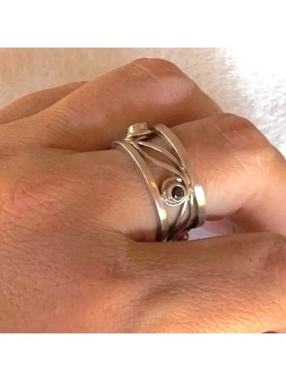 Handmade sterling silver